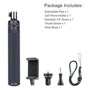 GEPULY Palito extensible para selfie con soporte de_2