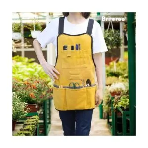 Briteree Delantal de herramientas de trabajo para hombres