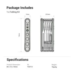 SMALLRIG Herramienta plegable universal multiherramienta