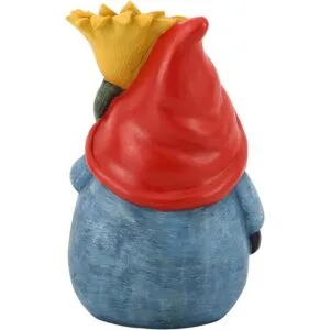 TZSSP estatua de gnomo de jardín al aire libre con girasol