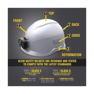 Klein Tools 60149 Casco de seguridad ventilado correa_3