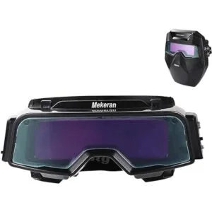 Gafas de soldadura de oscurecimiento automático área de