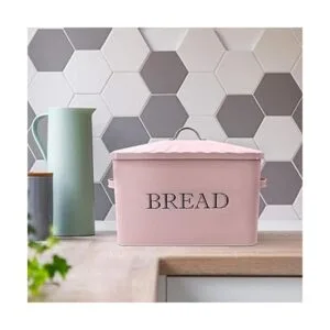 Jolitac Caja de pan de metal contenedor de almacenamiento_3
