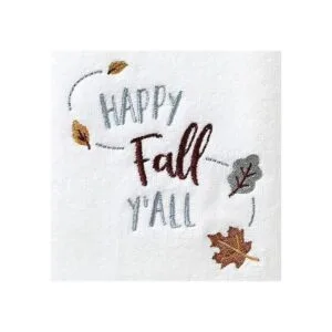 SKL Home Harvest Happy Fall Yall Toalla de mano color_2