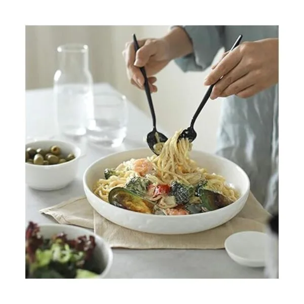 DOWAN Cuencos de pasta de 10.0 in cuencos grandes para_6