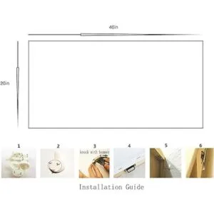 Lienzo abstracto para pared pintura circular geométrica_6