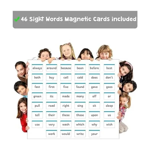 Attractivia Sight Words Tarjetas magnéticas de 2 grado_3