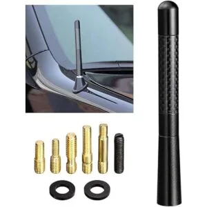 Bingfu Antena de radio de coche mástil de fibra de carbono_1
