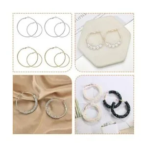 64 aretes de aro para encontrar aros hipoalergénicos