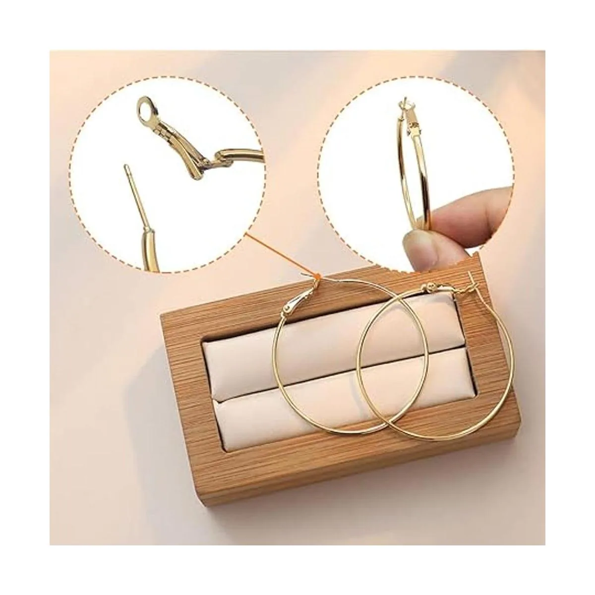 64 aretes de aro para encontrar aros hipoalergénicos