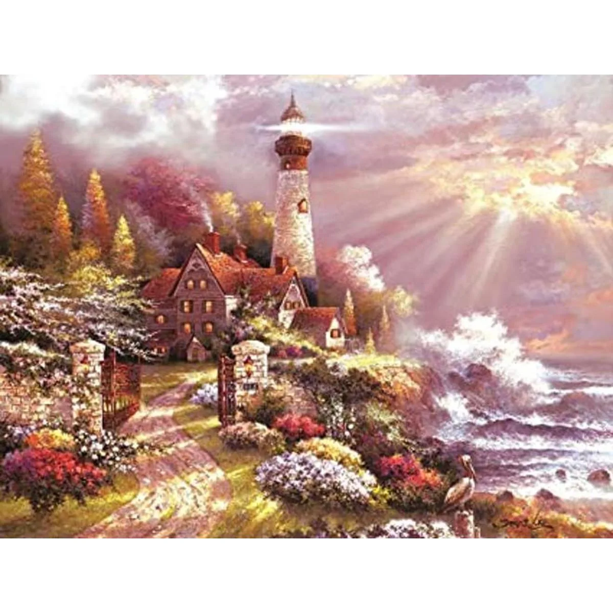 SUNSOUT INC Coastal Splendor 300 pc Jigsaw Puzzle_1