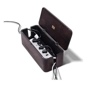 Caja rústica de gestión de cables y organizador de cables_5