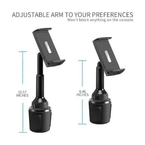 ApPS2Car Soporte para tableta 2 en 1 soporte de taza_5