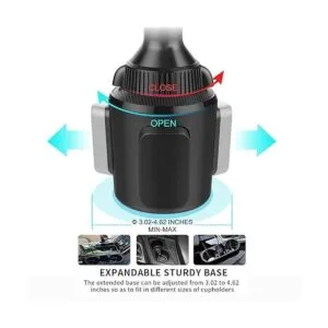 ApPS2Car Soporte para tableta 2 en 1 soporte de taza_3