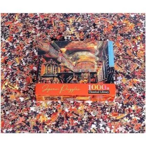 Ingooood Rompecabezas Serie de fantasía Biblioteca_5