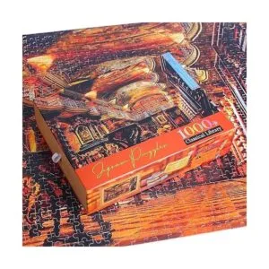 Ingooood Rompecabezas Serie de fantasía Biblioteca_2