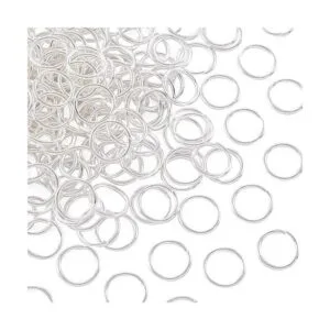 Craftdady 200 anillos de salto abiertos de plata de 0.472_1