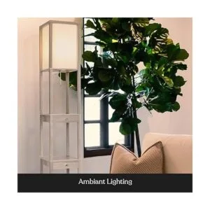 Brightech Maxwell Drawer Edition Lámpara de pie moderna_3