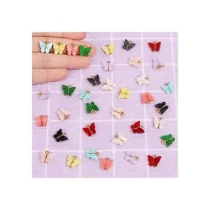 36 colgantes de mariposa de moda de Kissbuty 9 colores_4