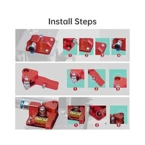 Bigtreetech Extrusora de doble engranaje para impresora_2