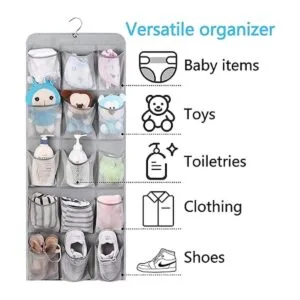 MISSLO Organizador de zapatos colgante de doble cara con_5