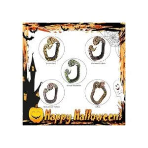 Pulsera de serpiente de juguete 6 piezas pulsera de