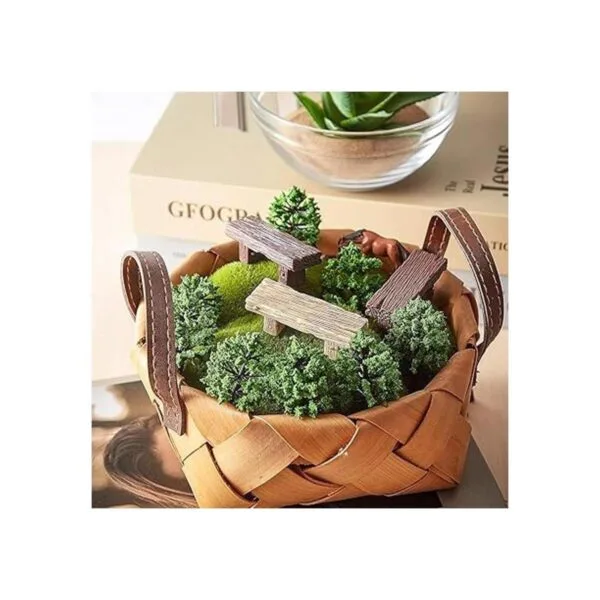 12 piezas de adornos de jardín de hadas en miniatura