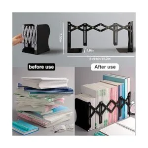 MDHAND Sujetalibros ajustables para escritorio_4