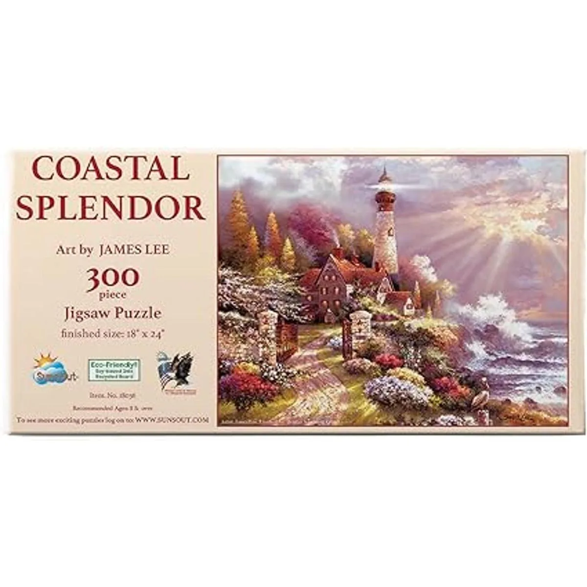 SUNSOUT INC Coastal Splendor 300 pc Jigsaw Puzzle_3