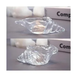 2 moldes de silicona en forma de caracol creativo de