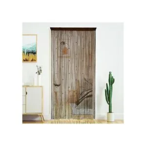 Cortinas de puerta con tiras de cuentas. DIY cuentas_1