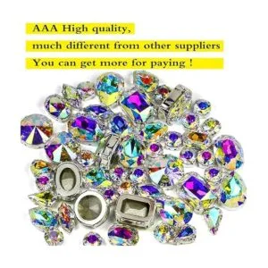 DONGZHOU Piedra de cristal AB con diamantes de imitación_2