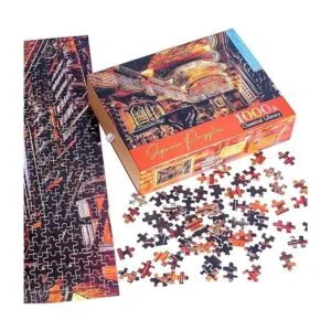 Ingooood Rompecabezas Serie de fantasía Biblioteca_4