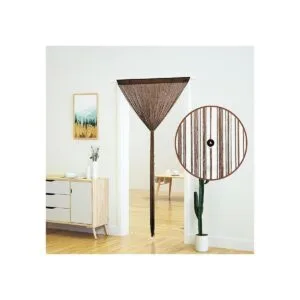Cortinas de puerta con tiras de cuentas. DIY cuentas_2