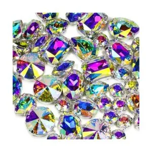 DONGZHOU Piedra de cristal AB con diamantes de imitación_4