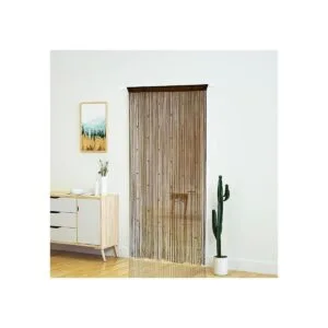 Cortinas de puerta con tiras de cuentas. DIY cuentas_3