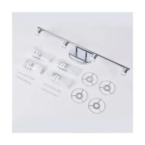 Luburs Luces de tocador de baño de cristal sobre espejo_3