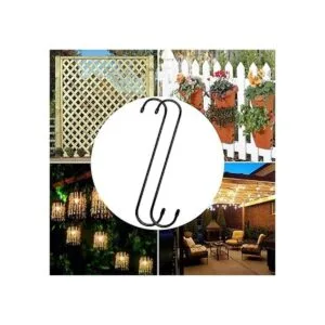 ESFUN Paquete de 6 ganchos extra grandes en S de 12_4