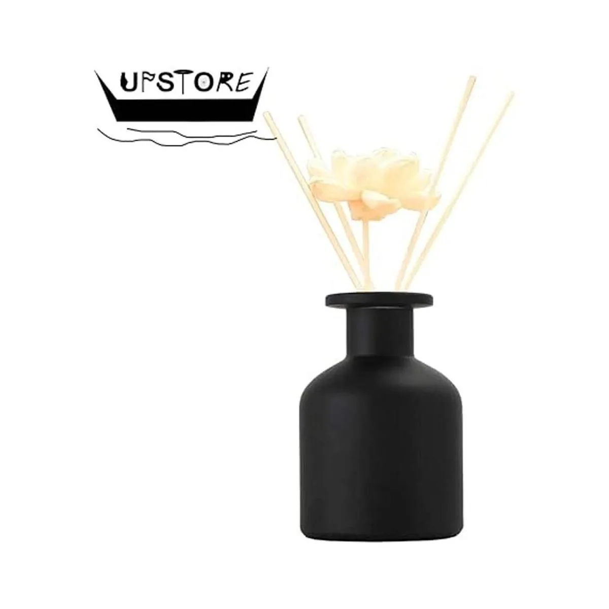 1 botella difusor de vidrio vacío de 5.1 fl oz5 onzas