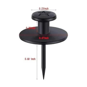 80 piezas de ganchos de doble cabeza para colgar en la