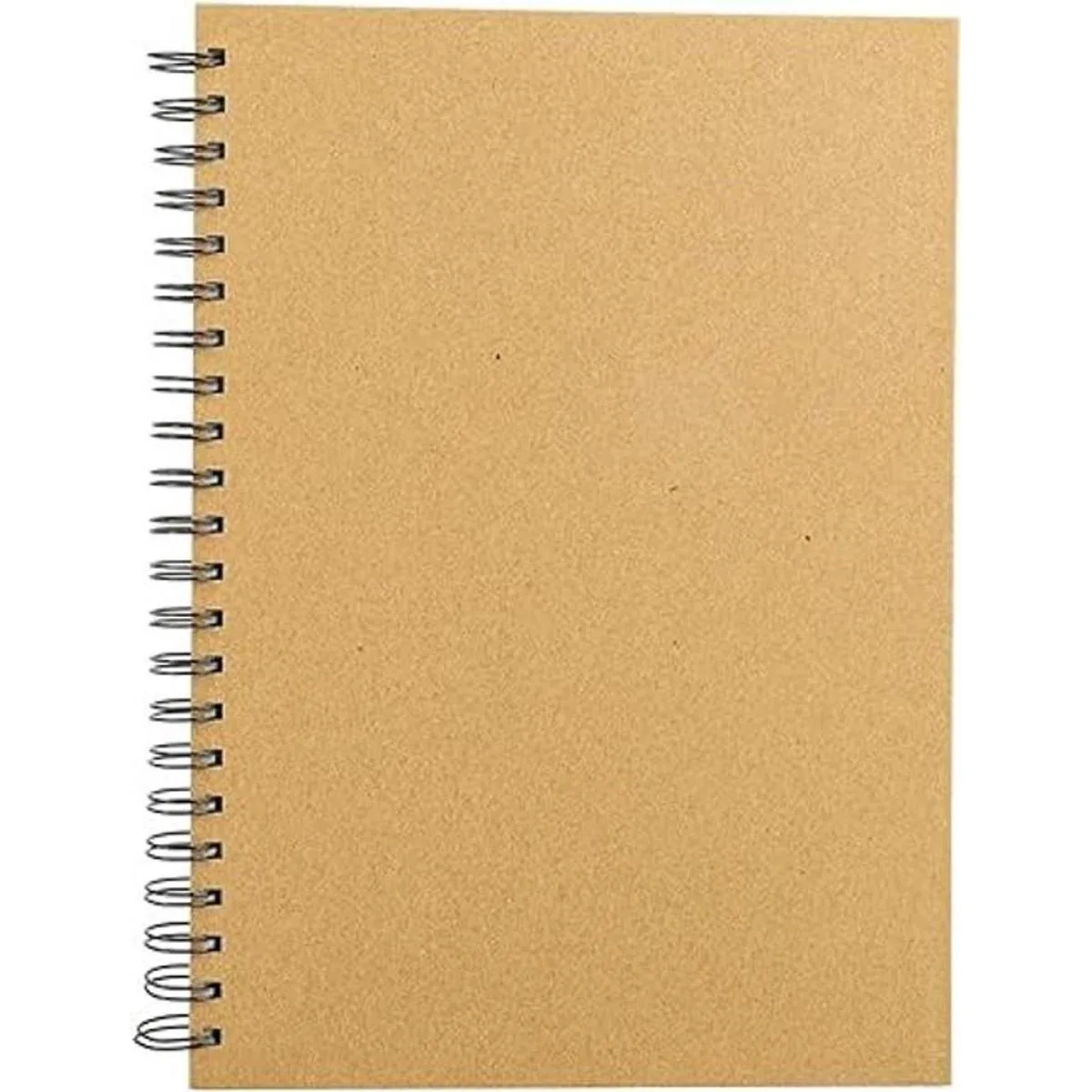 Krafty Cuaderno de bocetos en espiral tapa blanda_1