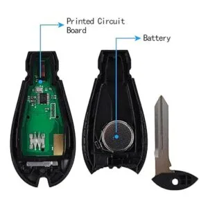 Mando a distancia sin llave de repuesto para Chrysler Town_6