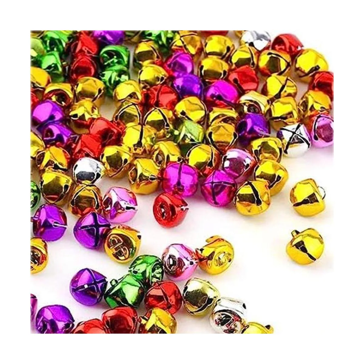 KISEER 100 cascabeles a granel campanas de manualidades_1