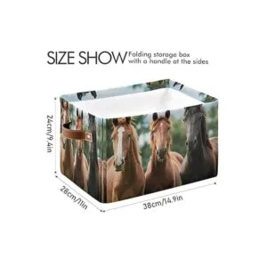 Cesta de almacenamiento plegable para juguetes de STAYTOP_3