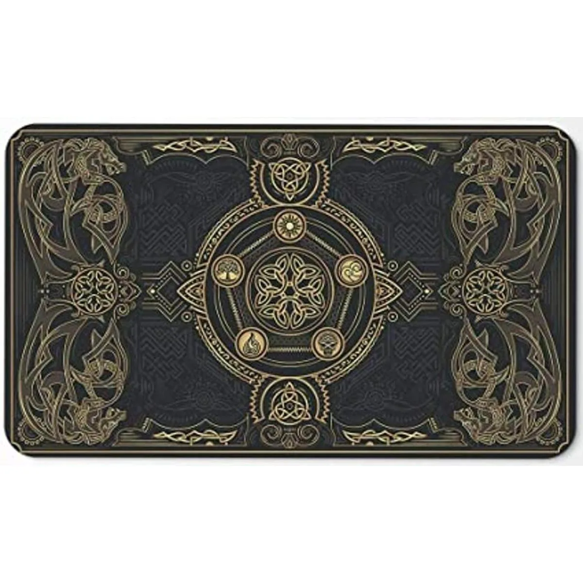 Paramint Scourge Dragon Blast Stitched MTG Playmat_1