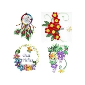 Konsait Paquete de 20 accesorios de Quilling de papel