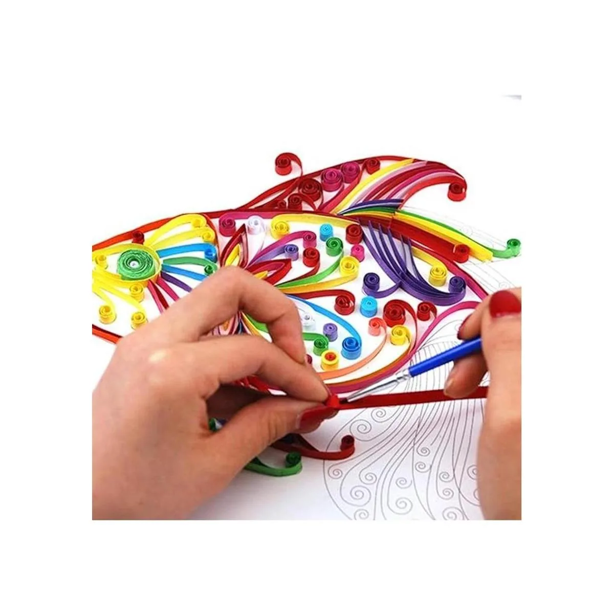 Konsait Paquete de 20 accesorios de Quilling de papel