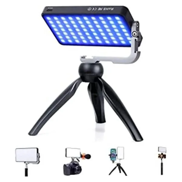 IVISII Luz de cámara RGB de bolsillo G2 batería_1