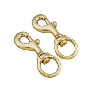 AOWESM Ganchos giratorios de latón macizo de 314_2