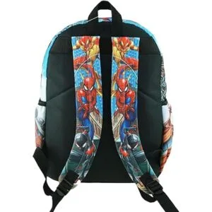 SpiderMan Deluxe A17704 Mochila grande de 16 pulgadas con_4